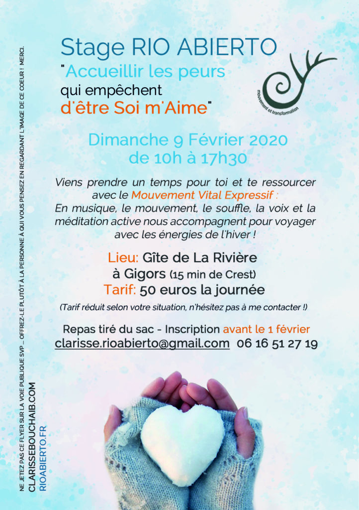 CREST ( Drôme) - ATELIER 9 FÉVRIER 2020